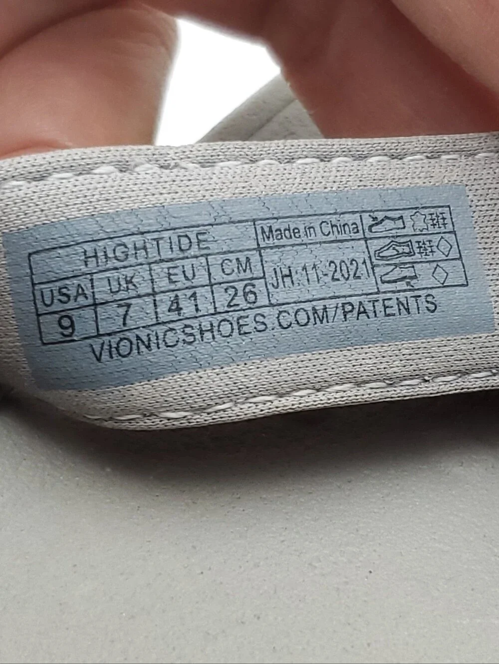 Vionic High Tide Platform Wedge Sandals Silver Metallic Grey Size Womens 9